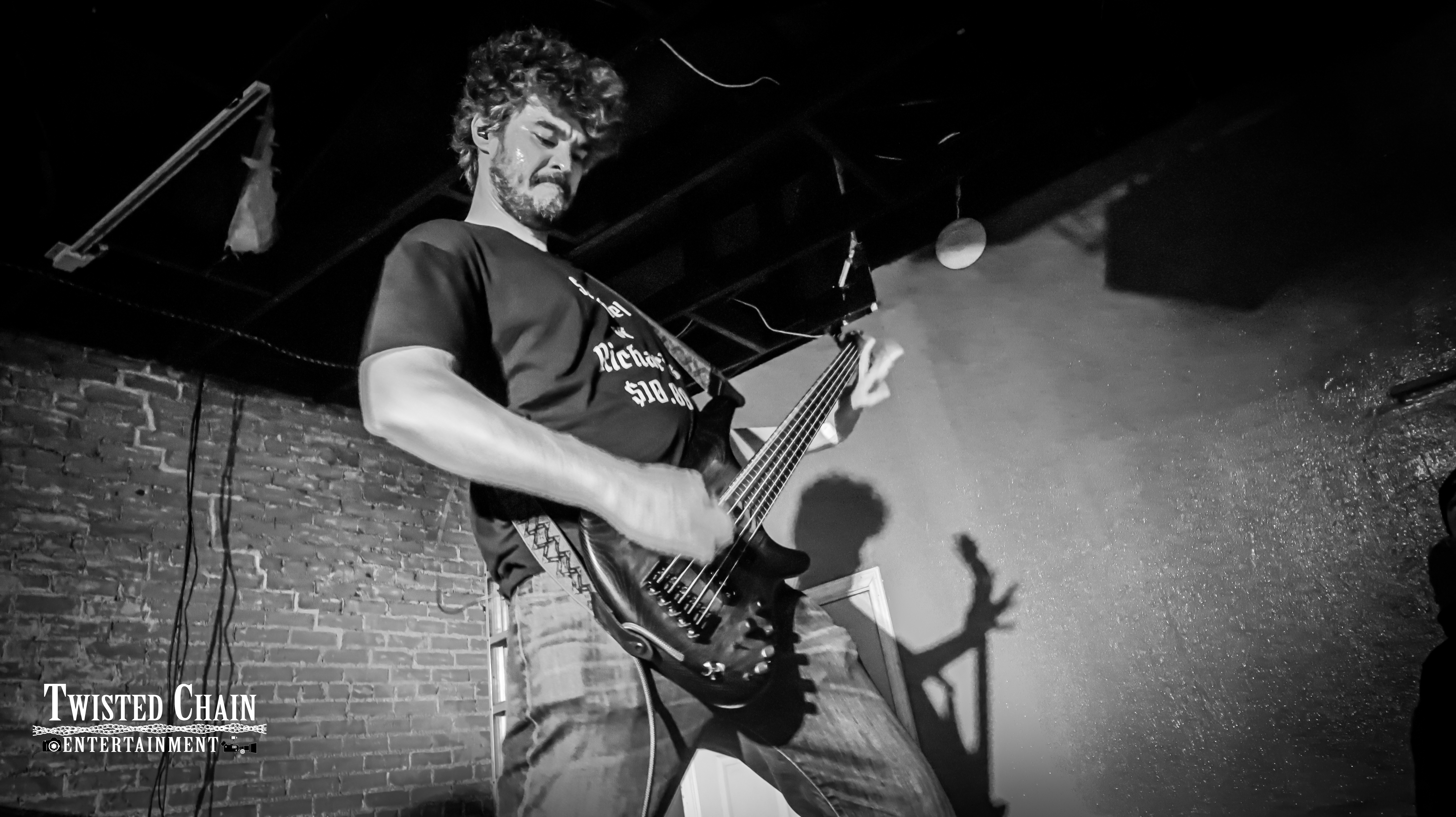 Bassist Photo Edit After - Professional musician photo enhancement results