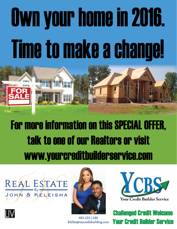 Your Credit Building Service Business Flyer - Financial services marketing material